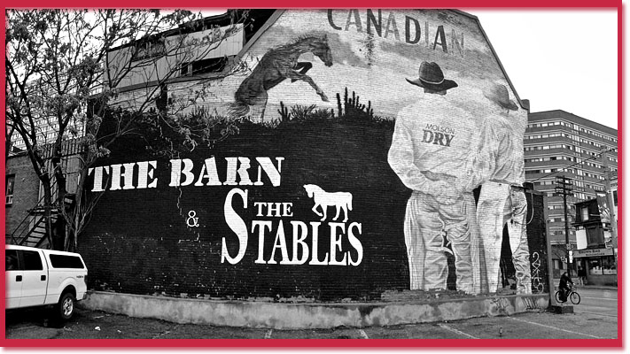 The Barn and Stables gay bar on Church Street