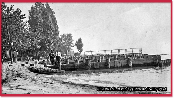 Kew Beach photo by Toronto Daily Star